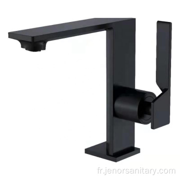 Nouveau design Design Mount Matte Black Basin Robinet